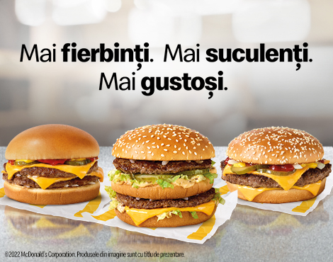Burgerii renumiți din meniul McDonald’s, sunt acum preparați după o nouă metodă, pentru un gust și mai delicios.